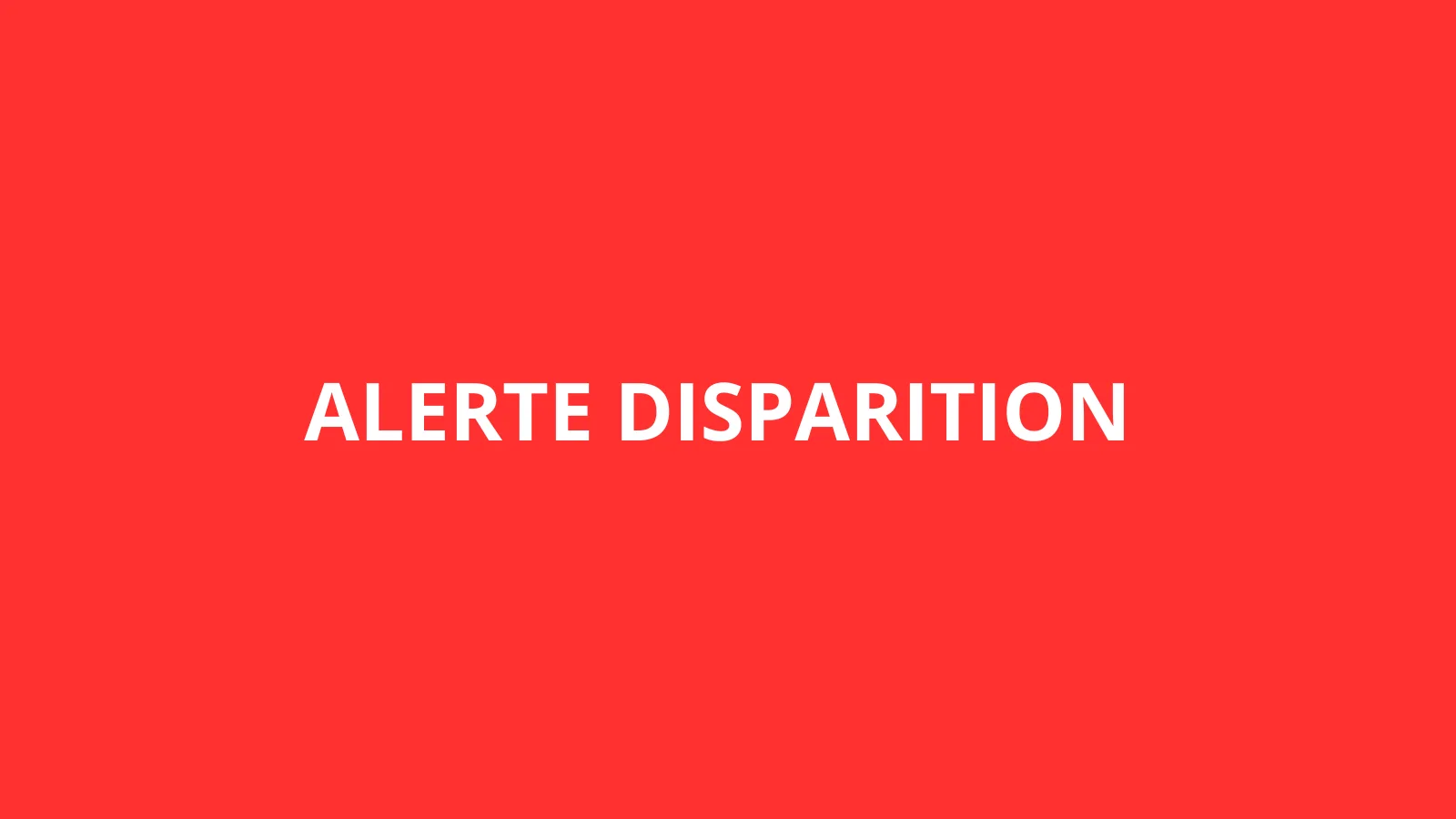 Disparition d’ANNA LOLA 15 ans de Levallois- Perret