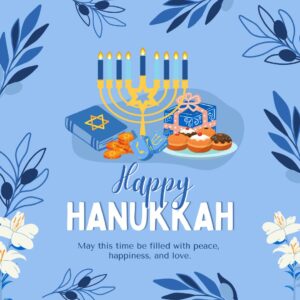 Bonnes et joyeuses fêtes – Hanouka Sameah