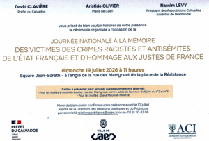 CAEN : Dimanche 19 juillet 2026 à 11 heures